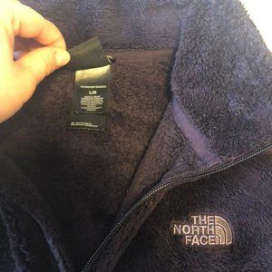 Womens North Face Purple Fleece Jacket